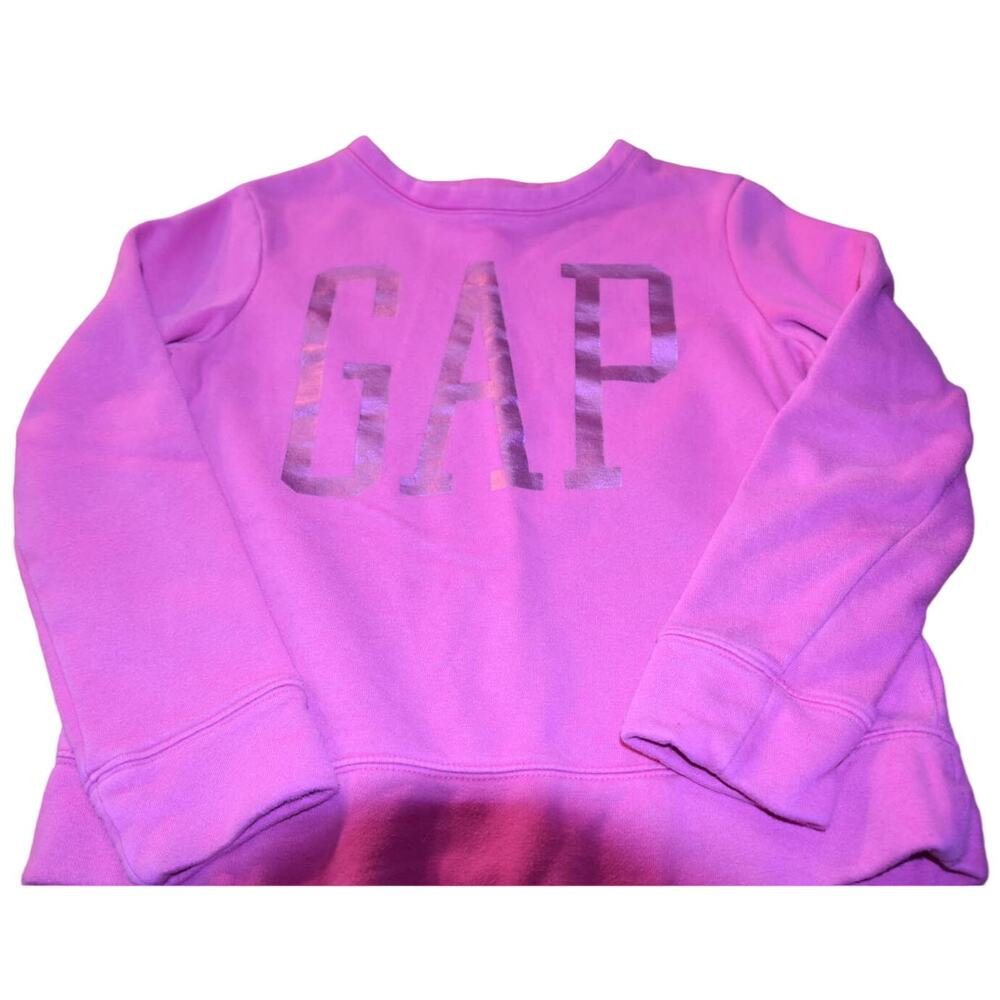 Gap Kid's Crew Neck Sweatshirt, Girl's XL 12, Pink, EGU